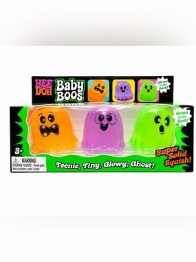 Schylling NeeDoh Baby Boos 3-Pack NEW